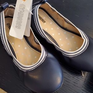 Nwt Gymboree girl size 13 navy school ballet flat